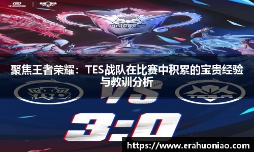 聚焦王者荣耀:TES战队在比赛中积累的宝贵经验与教训分析